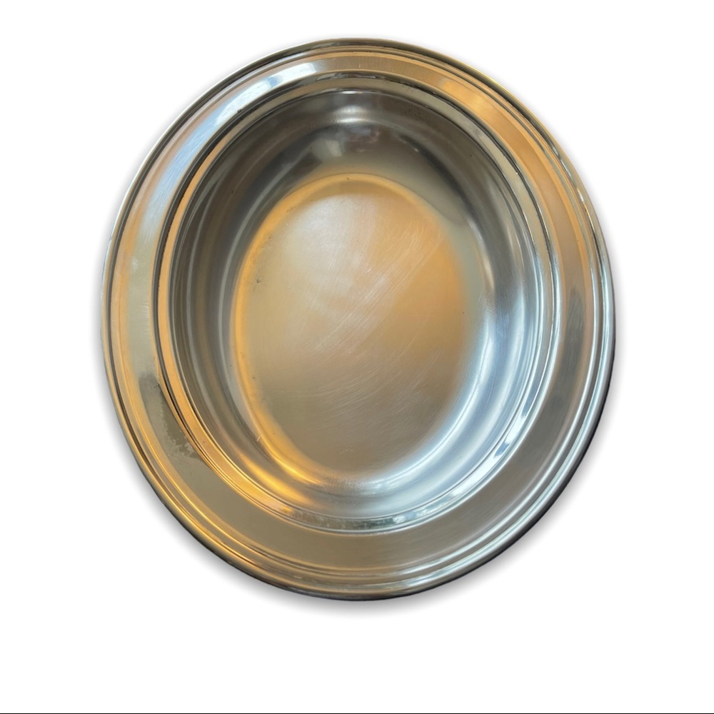 Vintage Eales 1779 Silverplate Oval Large Plate